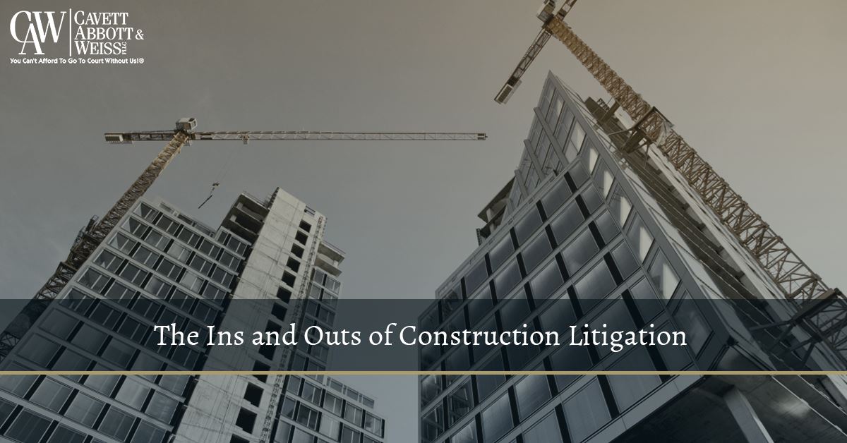 Civil Litigation Attorney Chattanooga: Defining Construction Litigation